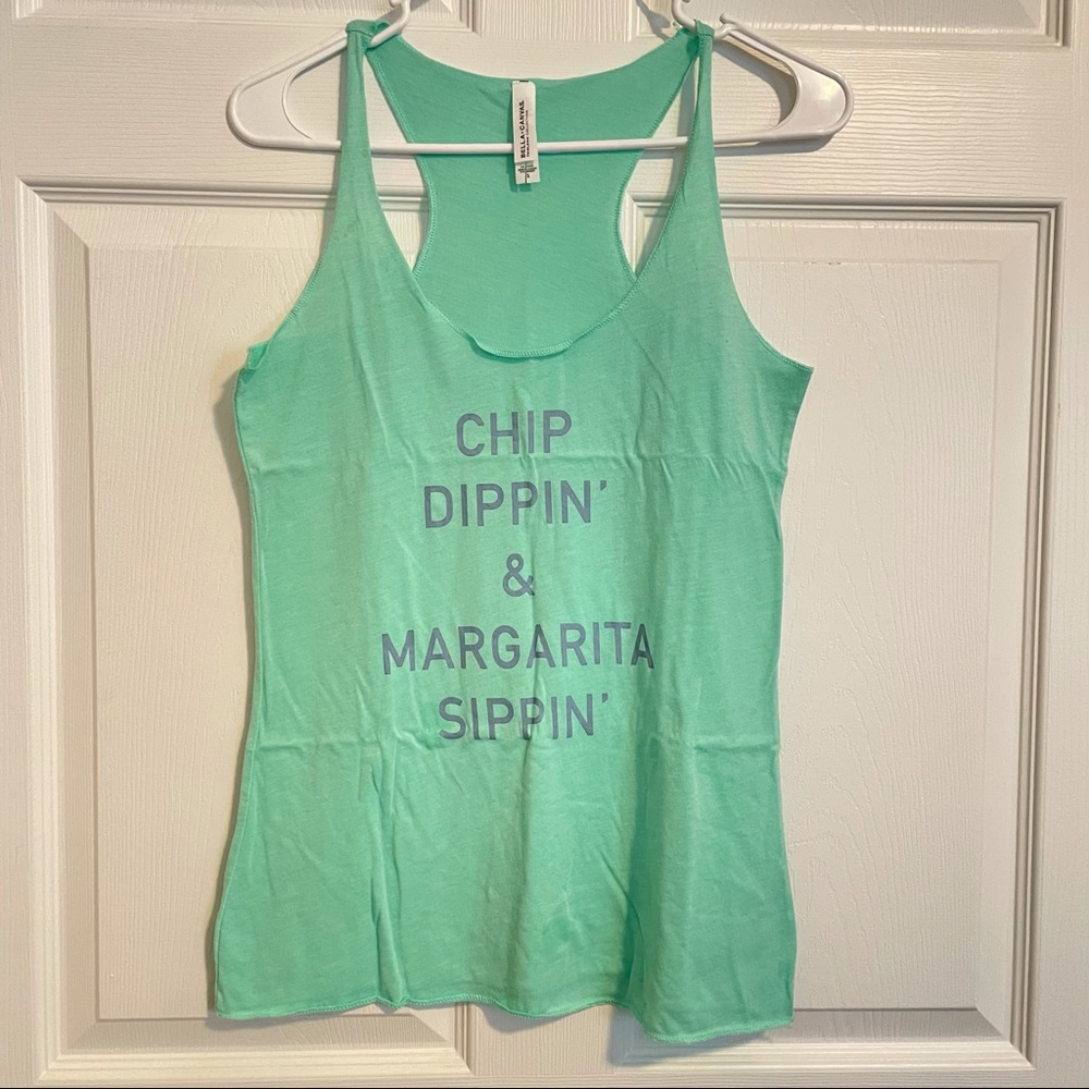 Spunky Pineapple Tank Top with Racer Back